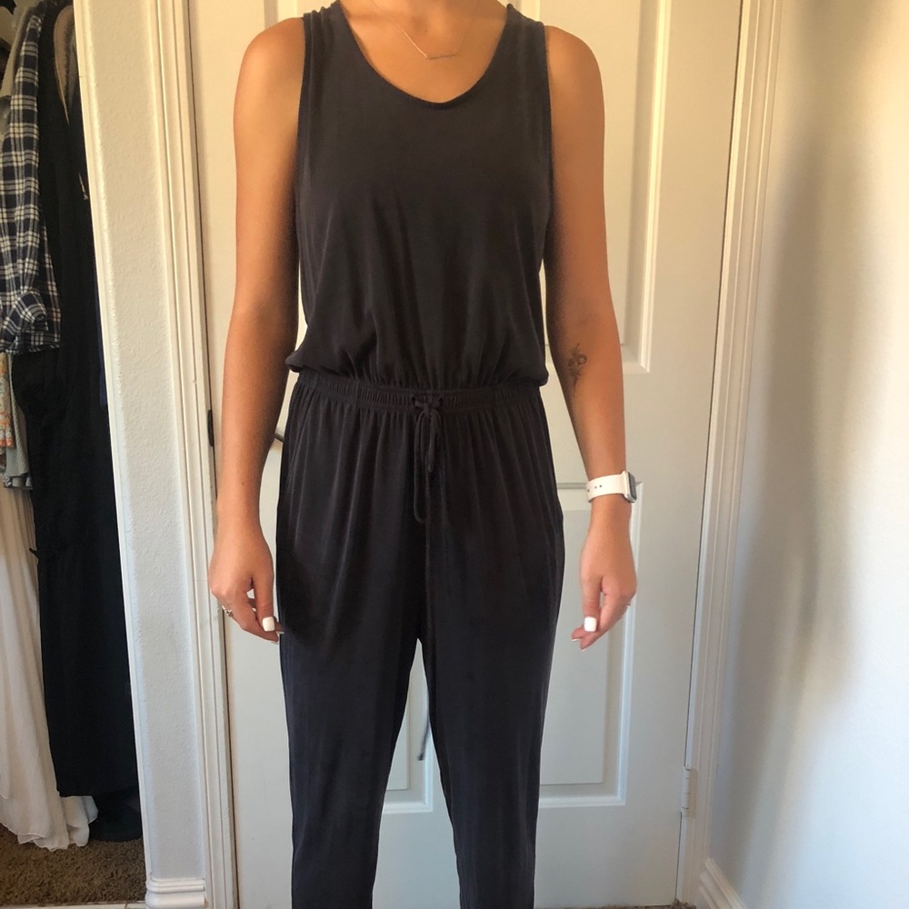 Black jumpsuit
